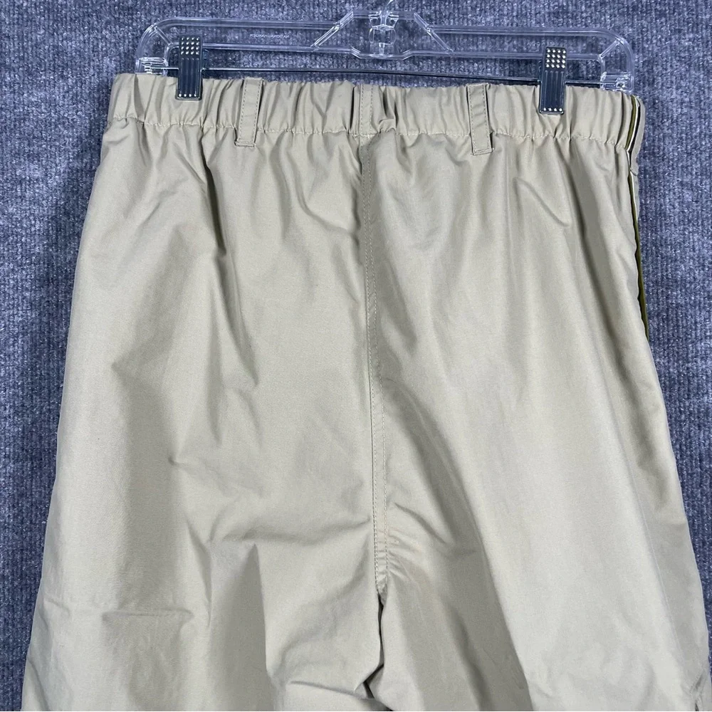 Columbia Men Medium Tan Convert Pull On Cargo Hiking Camping Outdoor Lined Pants